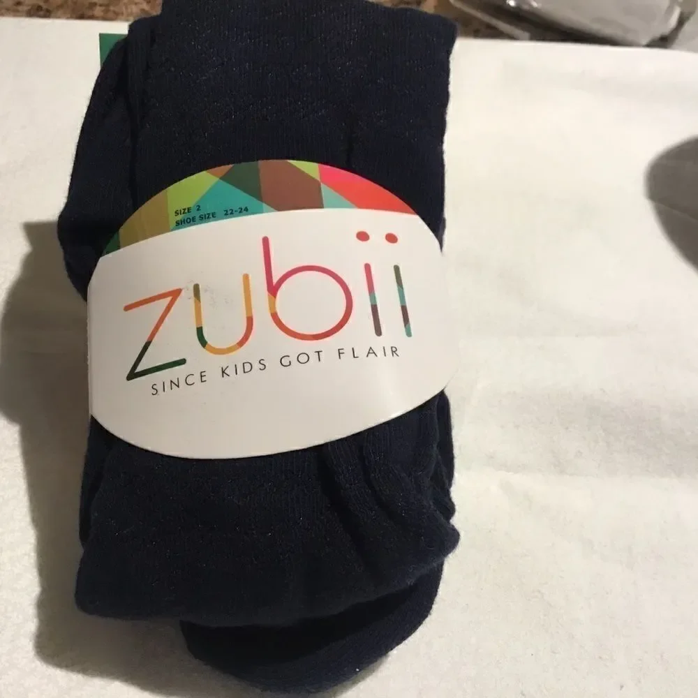 SALE BUY 3/$10. NWT. Girls Tights. Size 2. Navy